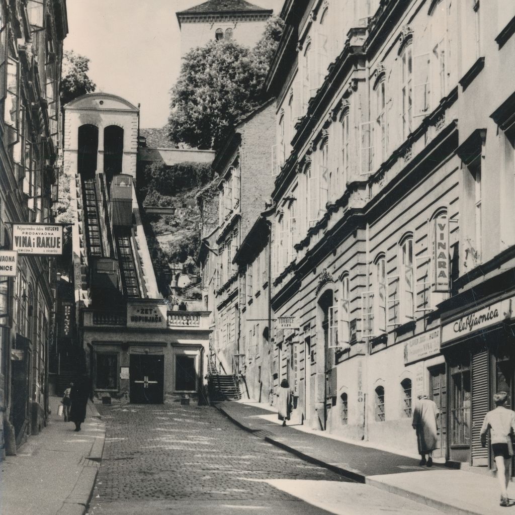 Tomićeva ulica oko 1960. godine